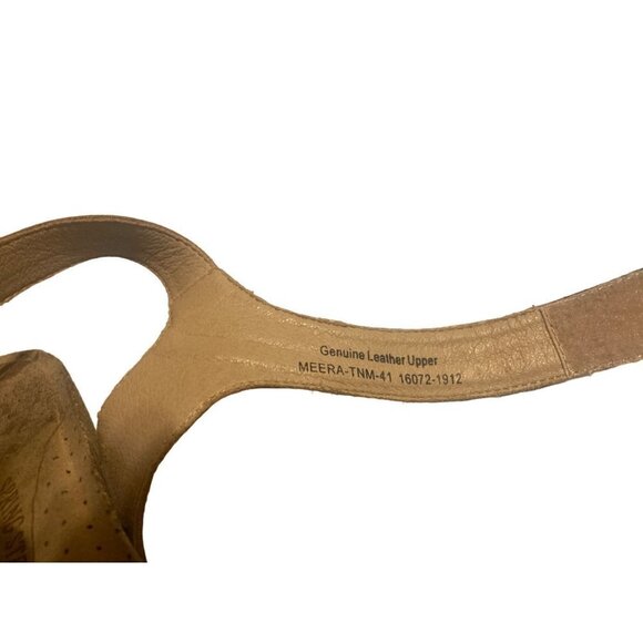 Spring Step L'Artiste MEERA Brown Multi Wedge Ankle Strap Sandals Sz 41 - 9.5/10 - Picture 7 of 8